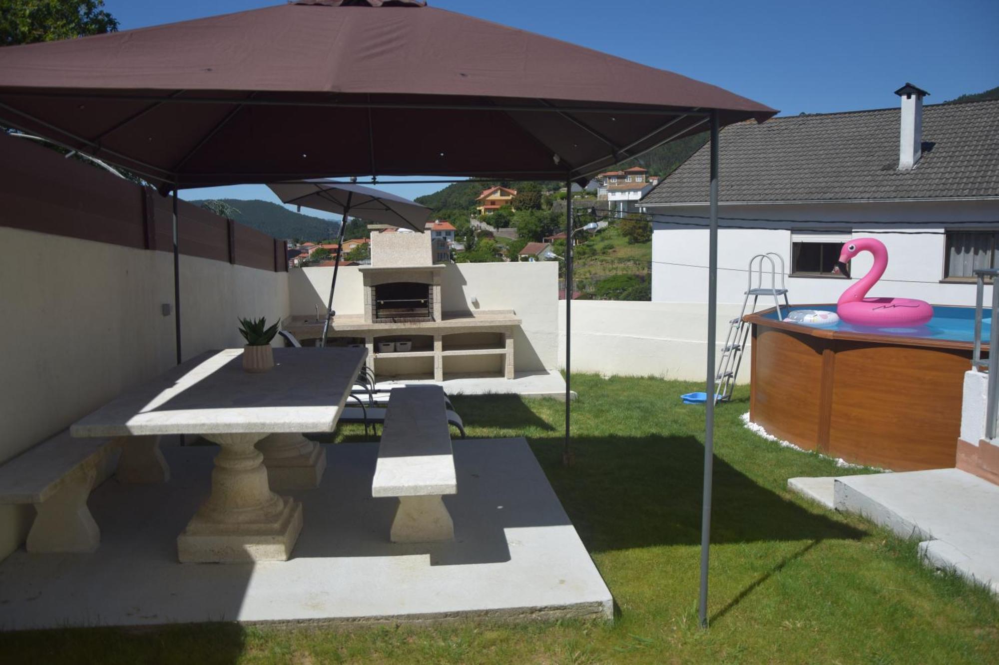 Casa En Chapela, Con Vistas A La Ria De Vigo Villa Exteriör bild