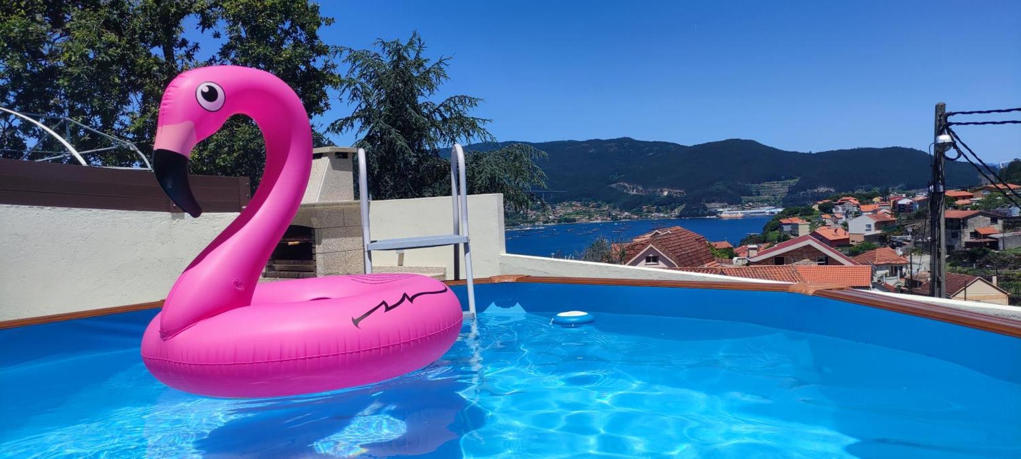 Casa En Chapela, Con Vistas A La Ria De Vigo Villa Exteriör bild