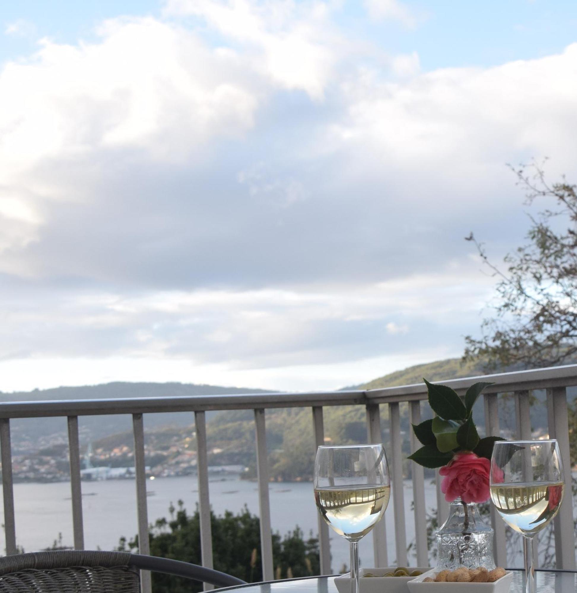 Casa En Chapela, Con Vistas A La Ria De Vigo Villa Exteriör bild