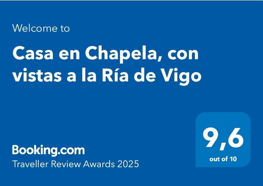 Casa En Chapela, Con Vistas A La Ria De Vigo Villa Exteriör bild